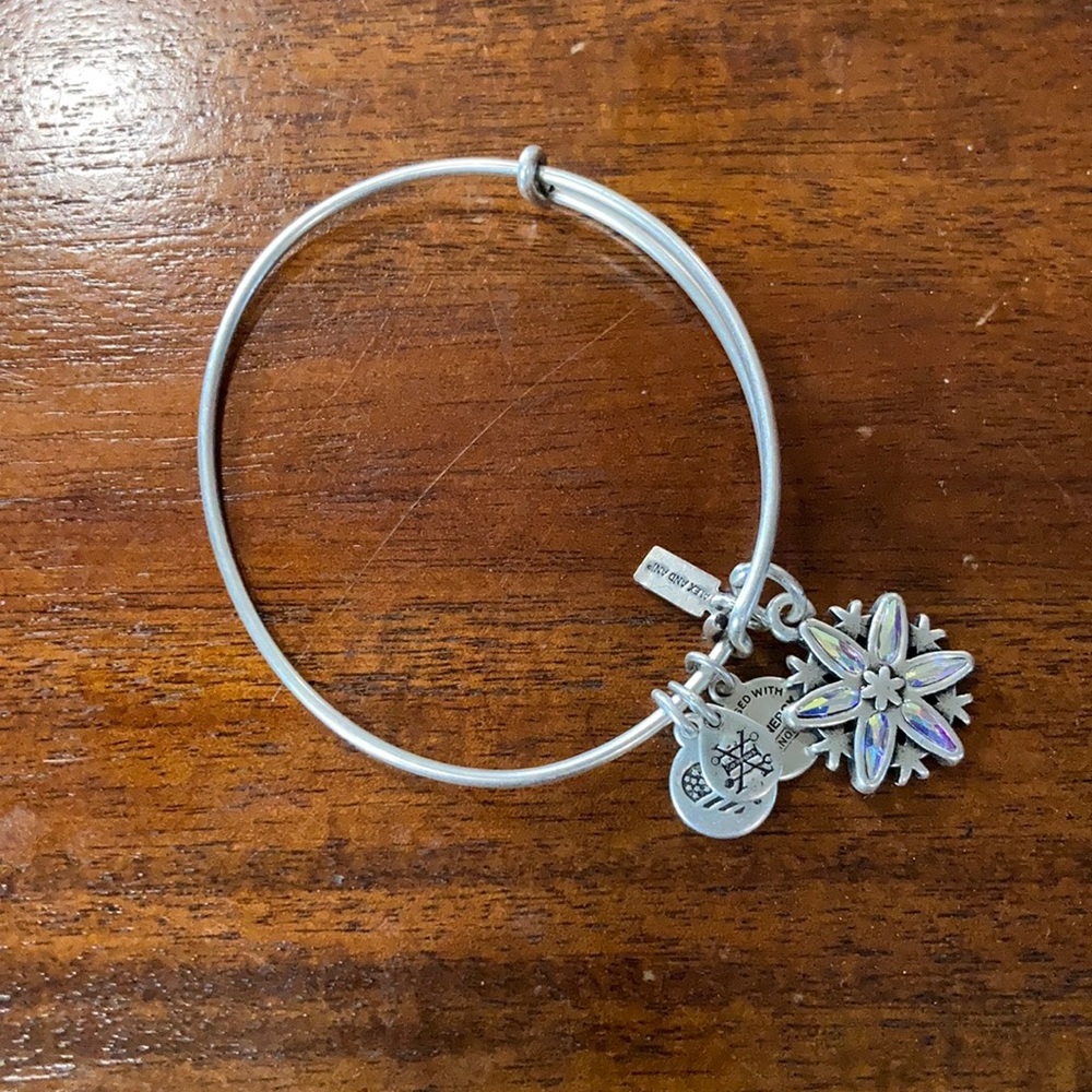 Snowflake Alex and Ani bracelet